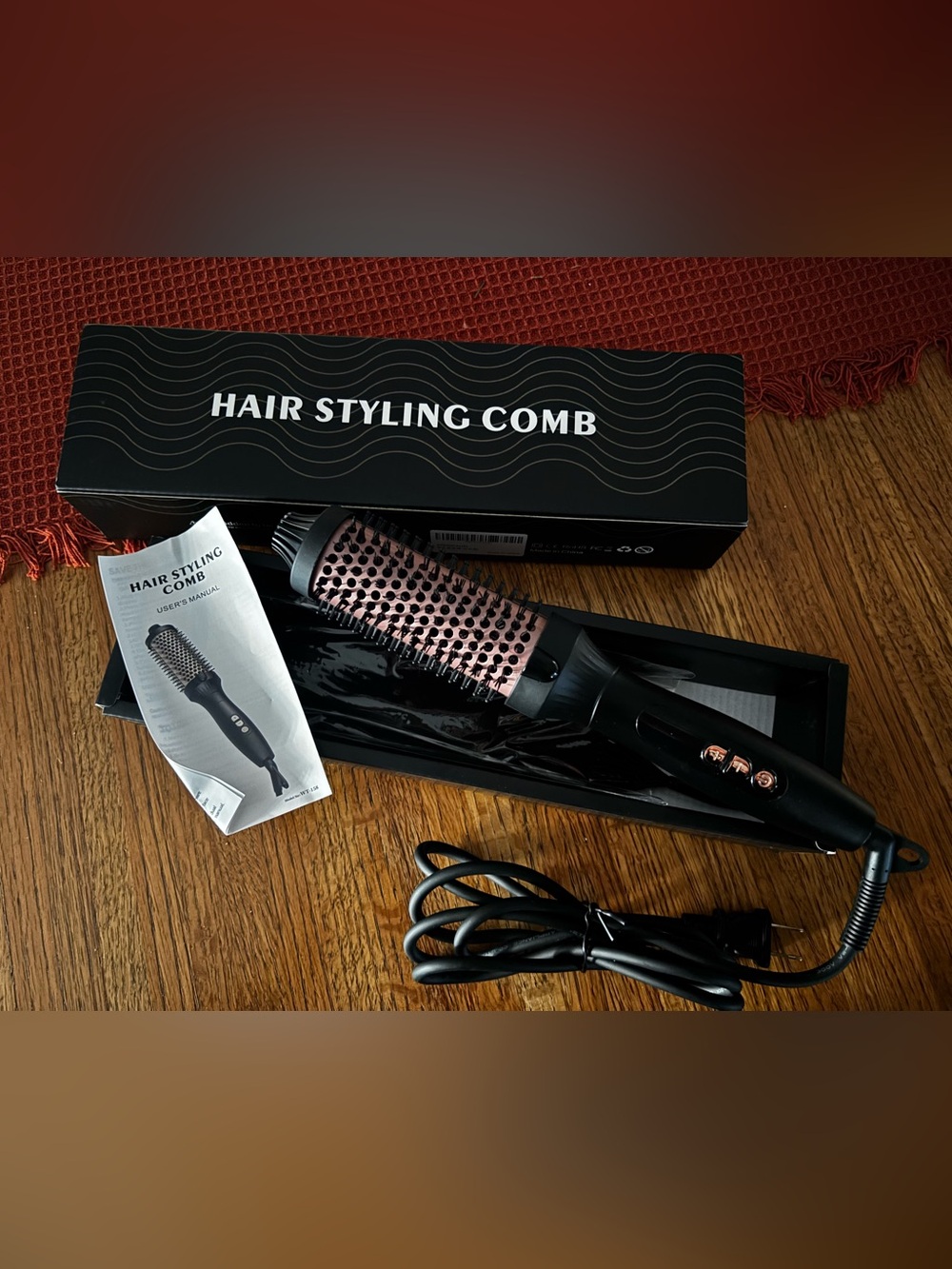 Dryhsip Hair Styling Comb Hot Air Brush -